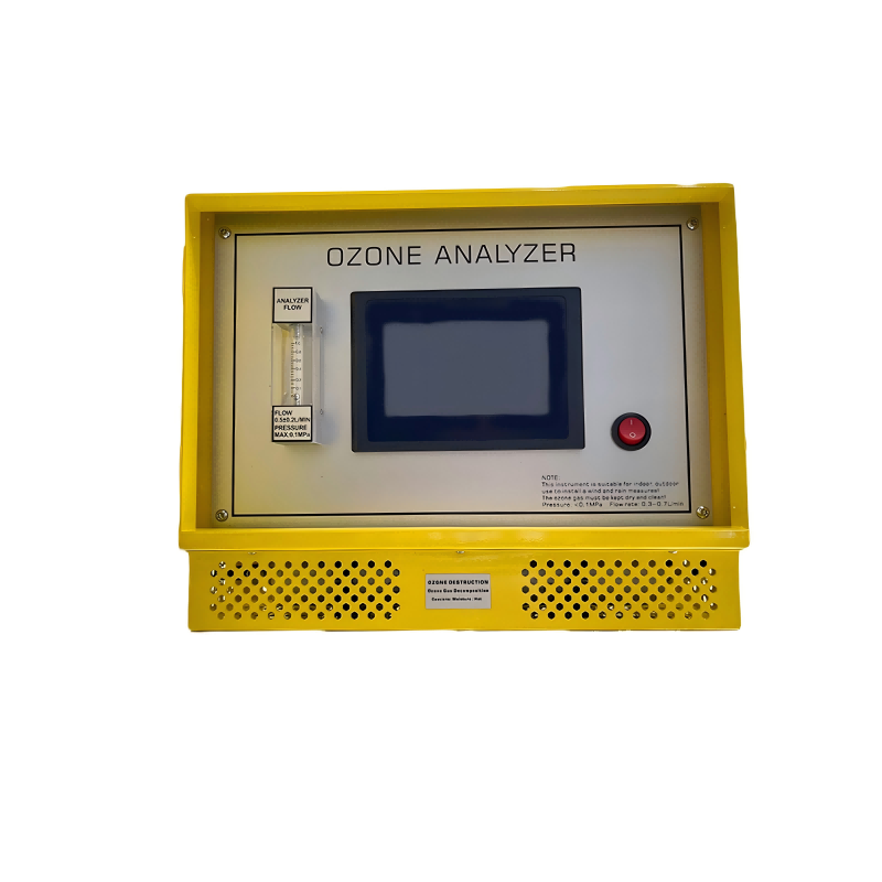 दीवार पर लगे ओजोन विश्लेषक